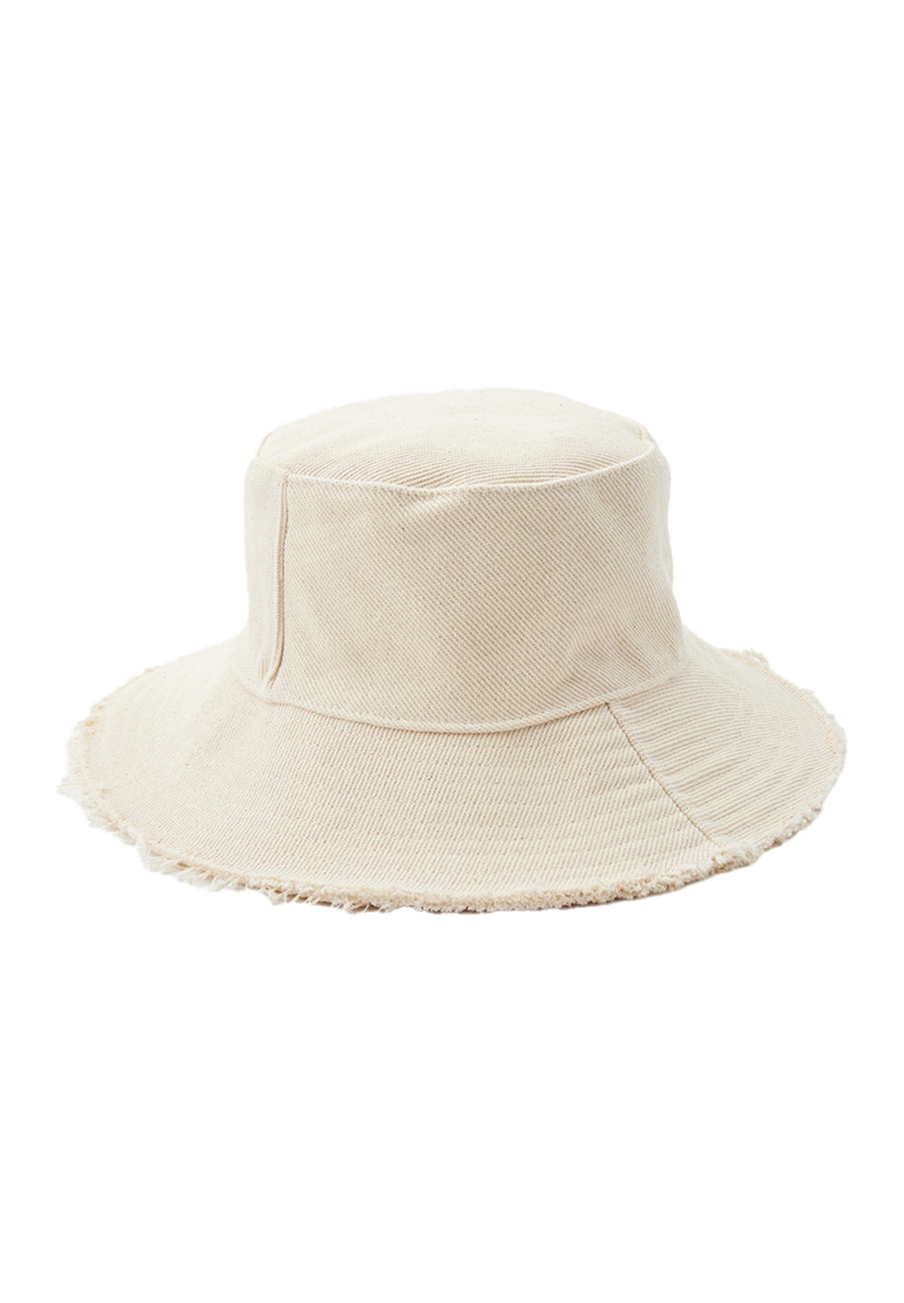 Sombrero crema para niña