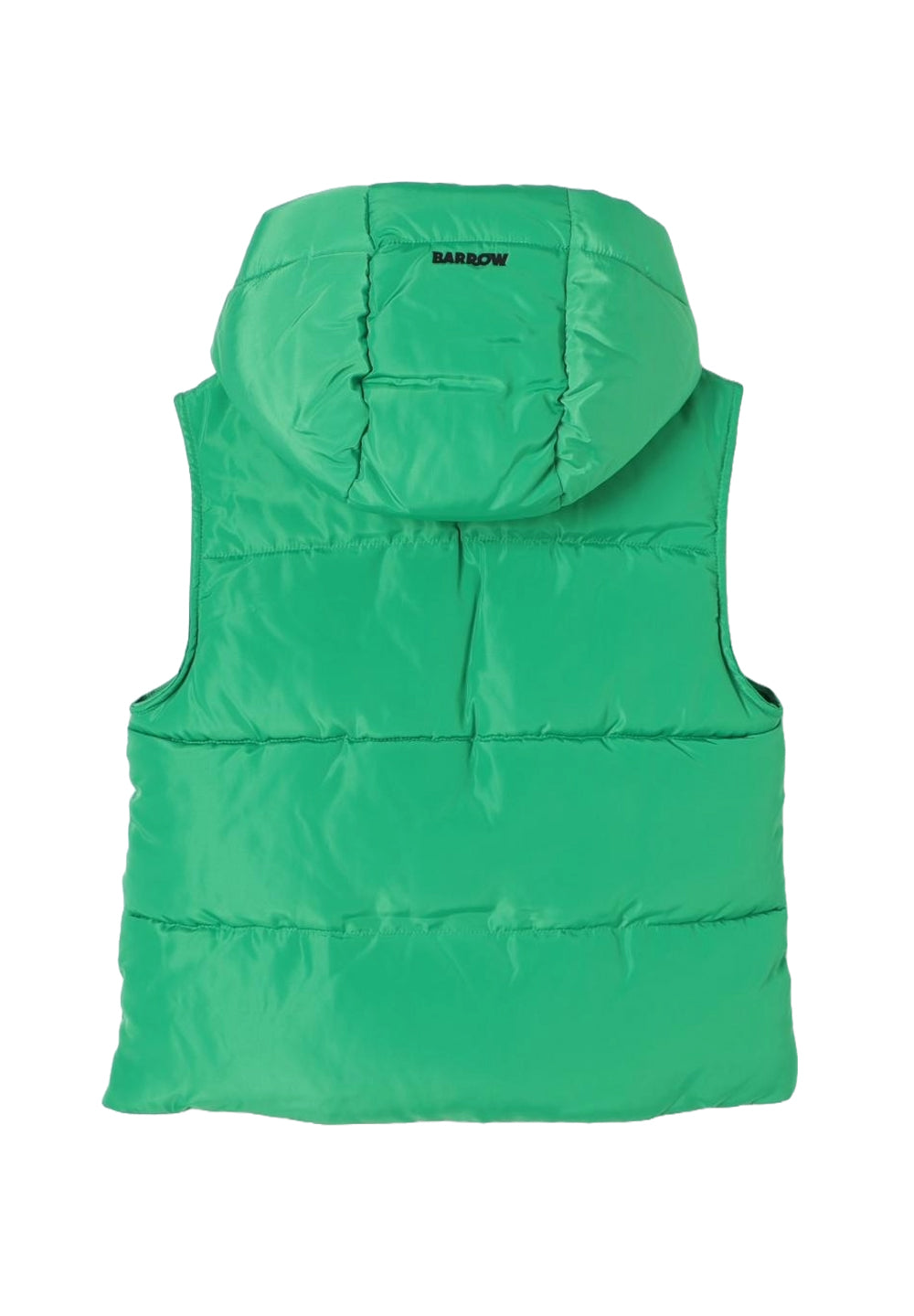 Grüne ärmellose Jacke für Kinder
