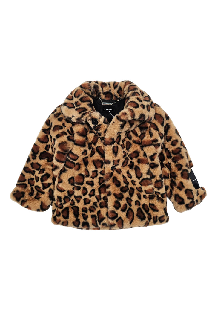 Veste léopard pour fille
