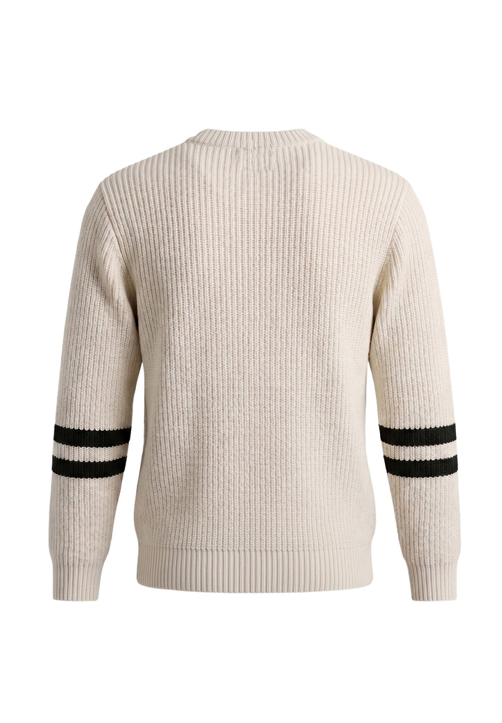 Cream sweater for a child