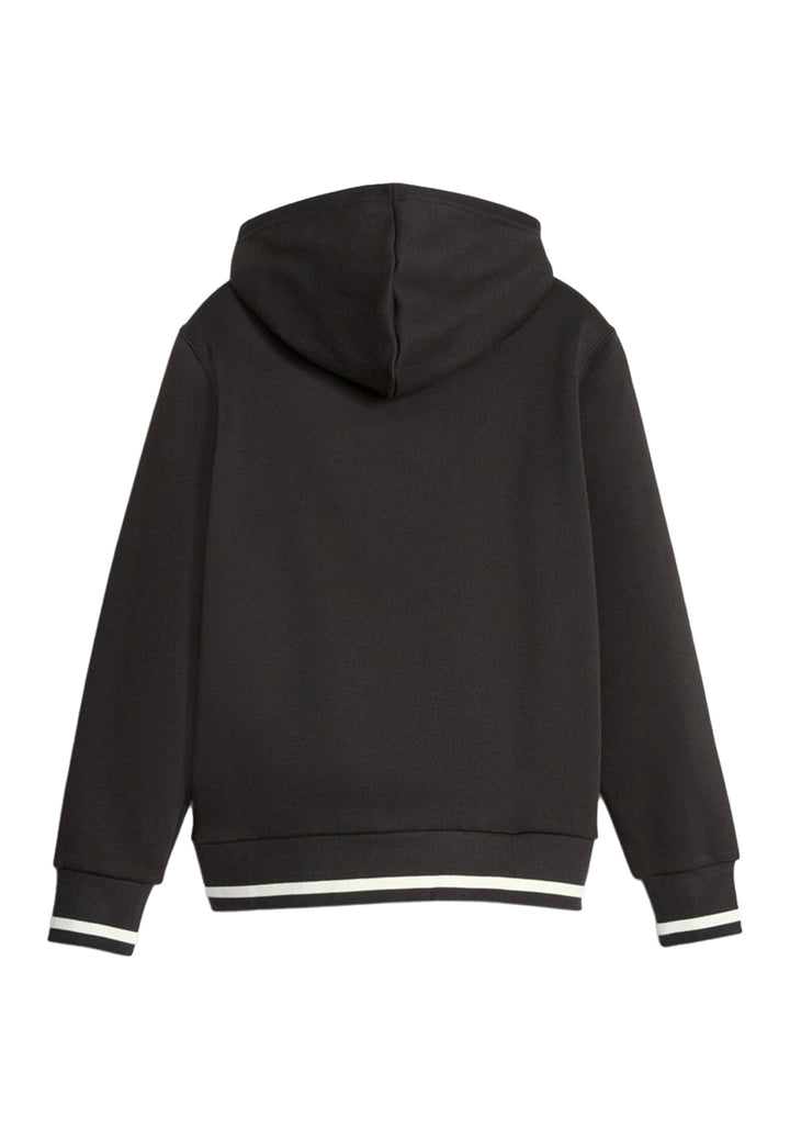 Sweat à capuche noir pour enfants