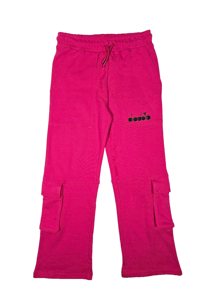 Pantalone felpa fuxia per bambina - Primamoda kids