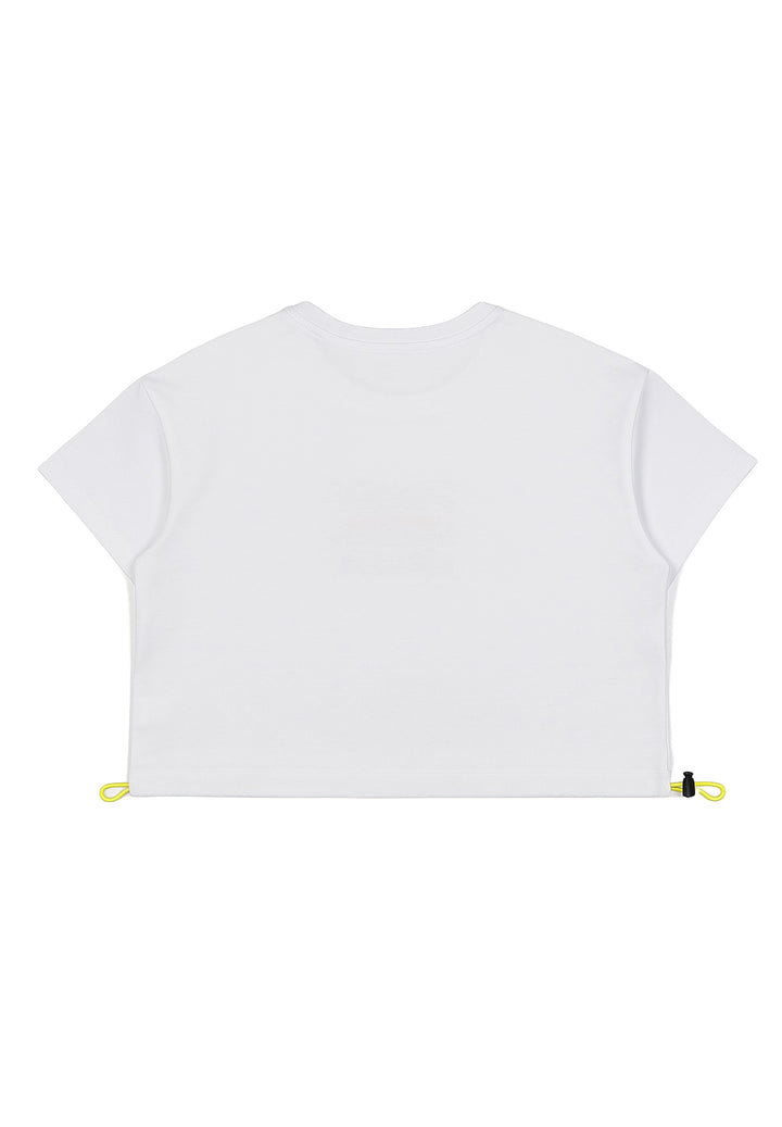 T-shirt blanc pour fille