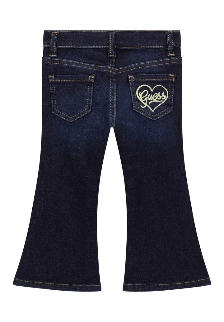 Vaqueros azul denim para niña