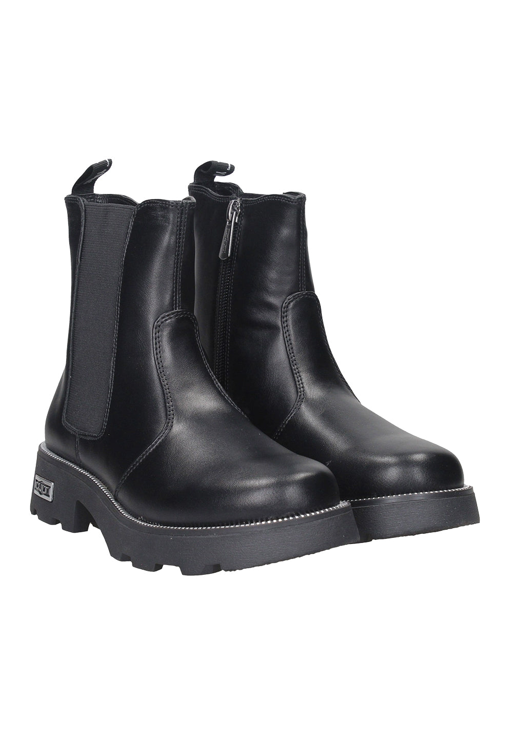 Botas negras para niña