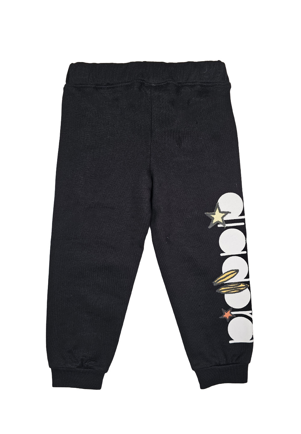 Pantalone felpa nero per bambino - Primamoda kids