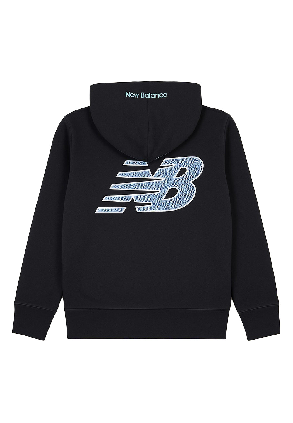 Sudadera con capucha negra para niño