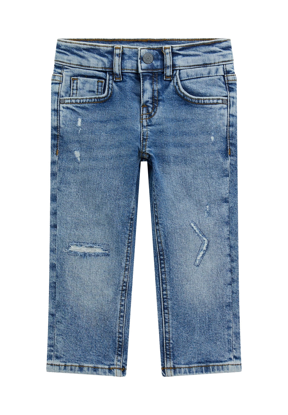 Jeans vaqueros azules para bebé