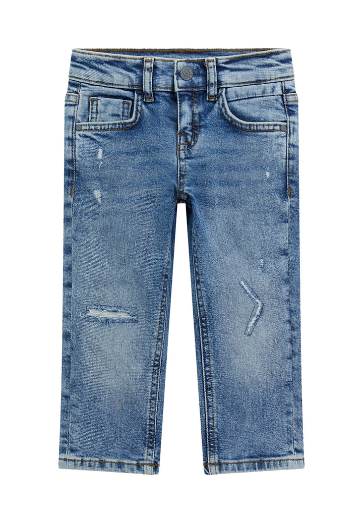 Jeans azul denim para niño