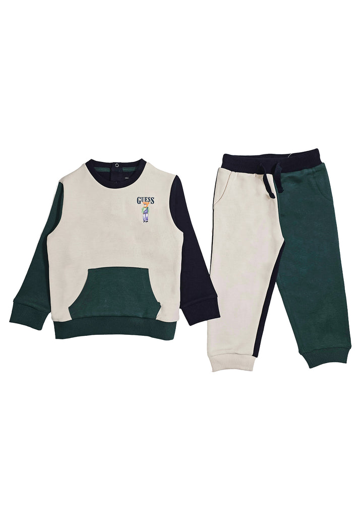 Multicolor sweatshirt set for newborn