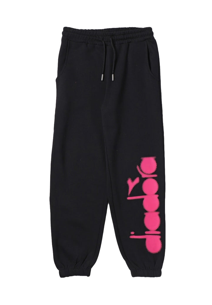 Pantalon de survêtement noir pour fille