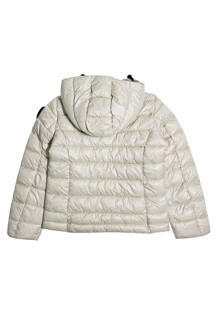 Chaqueta color crema para niña
