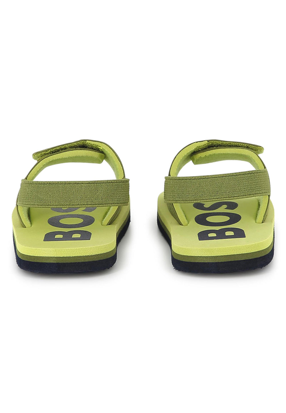Sandalias verdes para recién nacido
