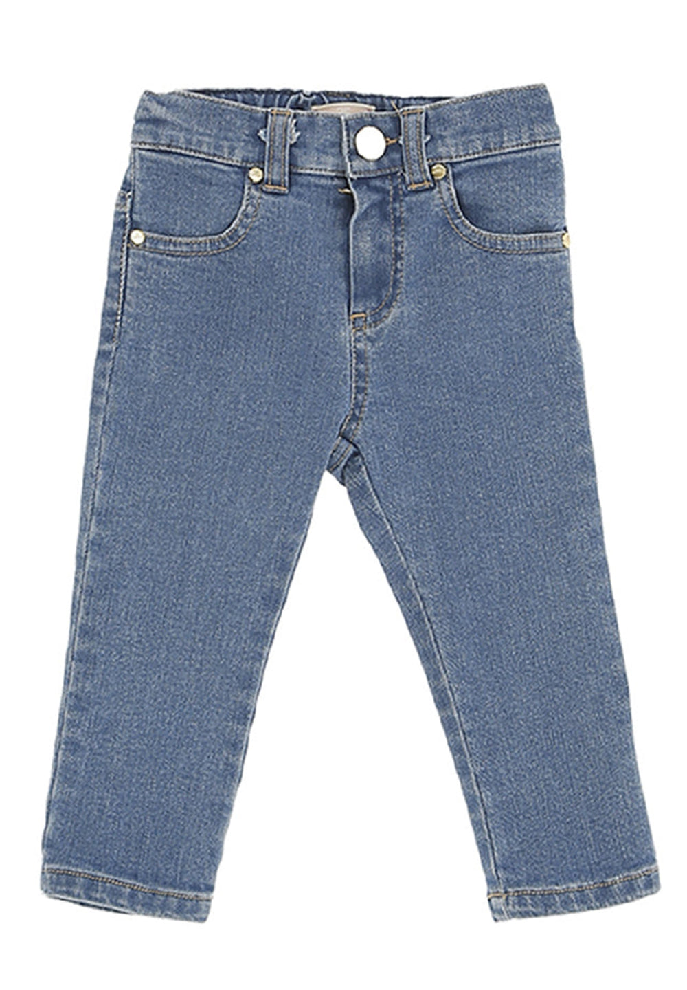 Blue denim jeans for girls