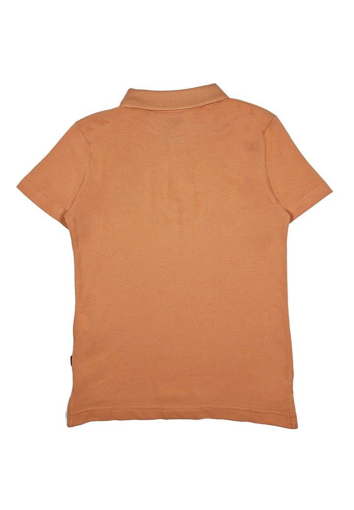Oranges Poloshirt für Kinder