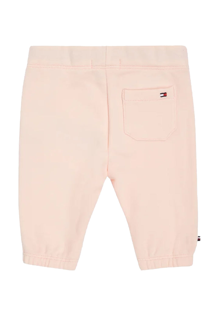 Pink sweatpants for baby girl