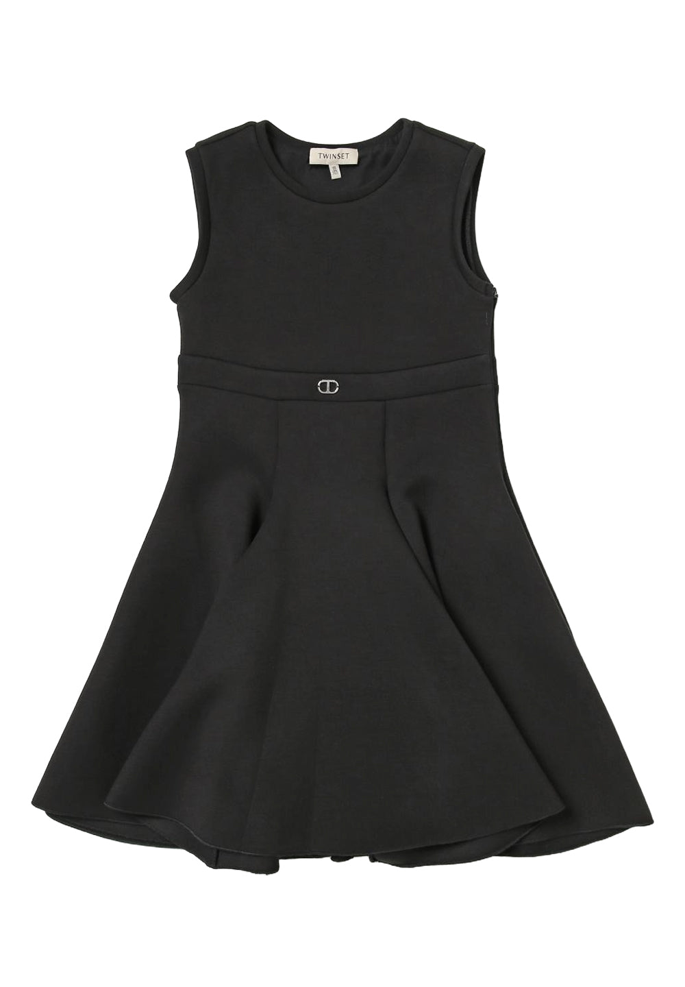Schwarzes Kleid für kleines Mädchen