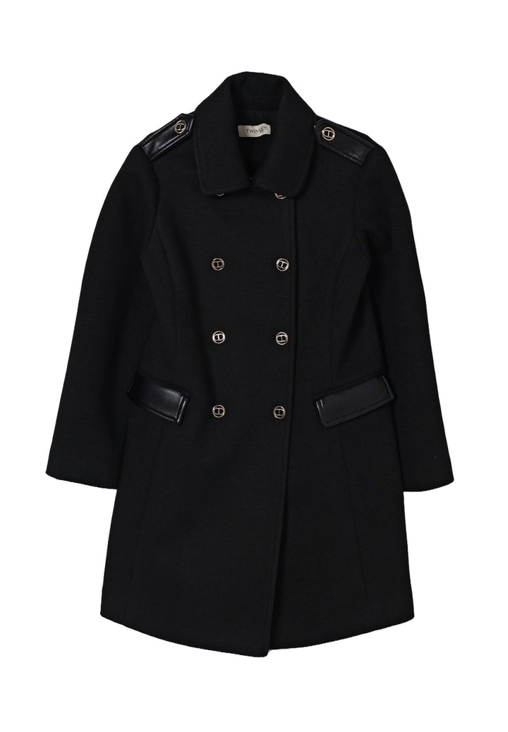 Black coat for girl