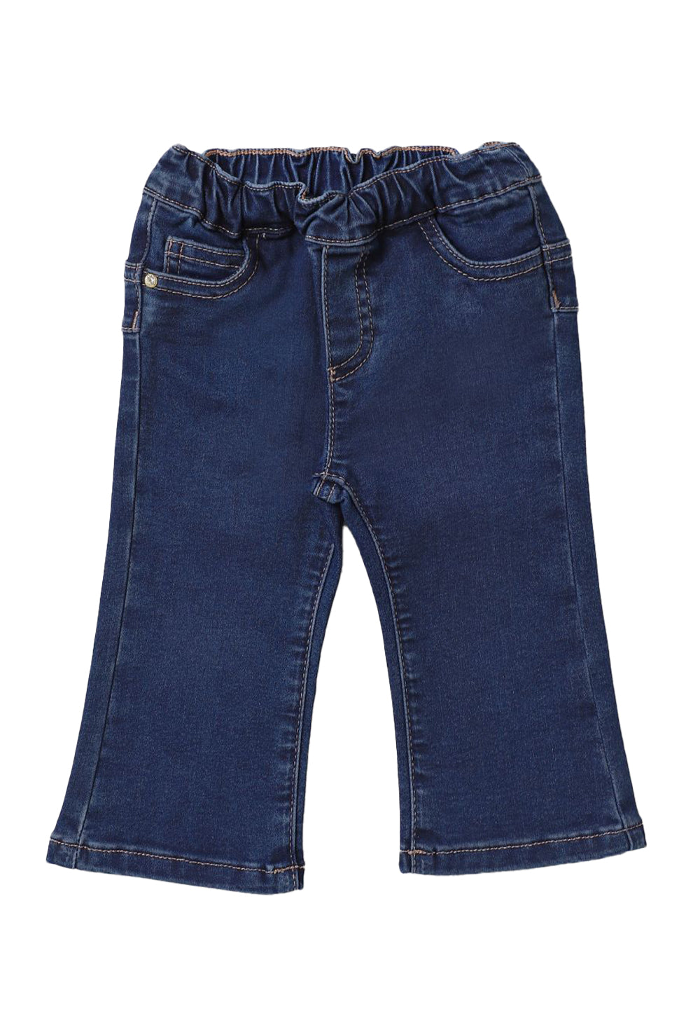 Jean bleu pour bébé fille