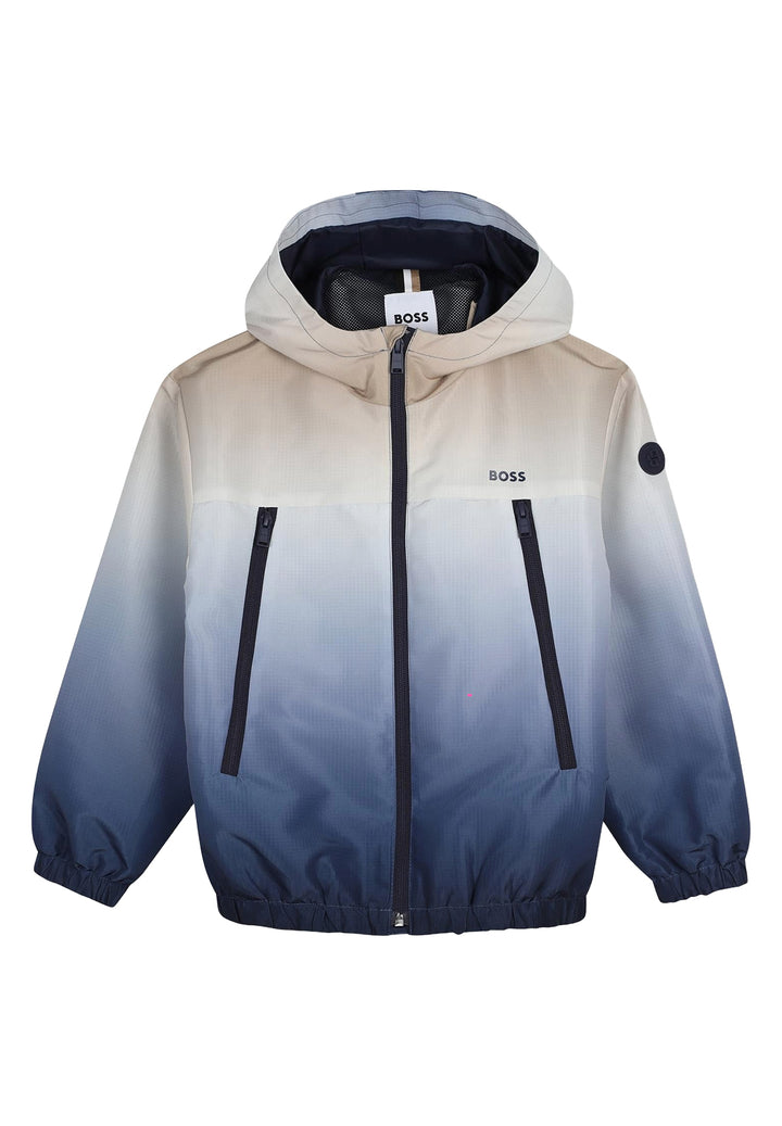 Blue baby jacket