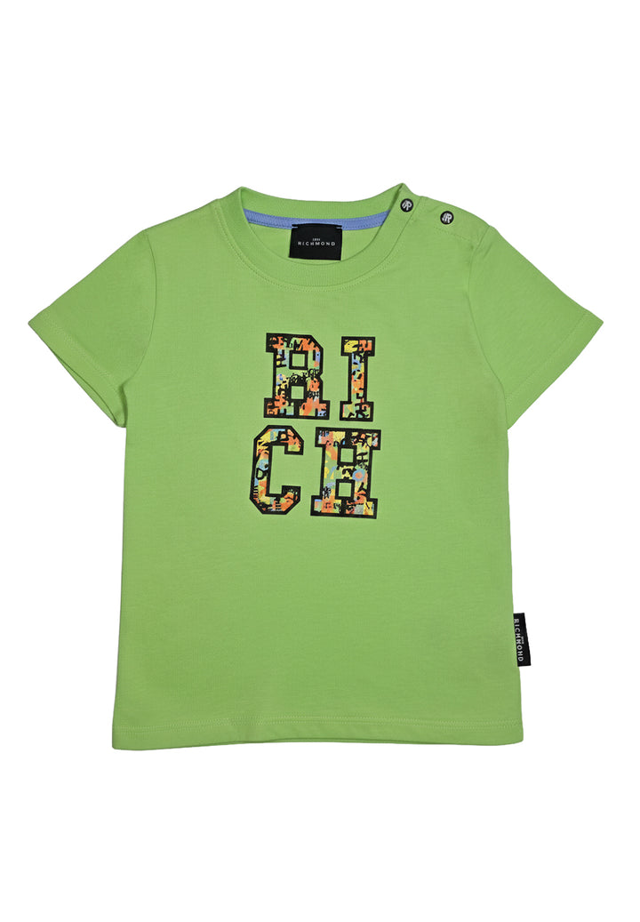 Camiseta verde para recién nacido