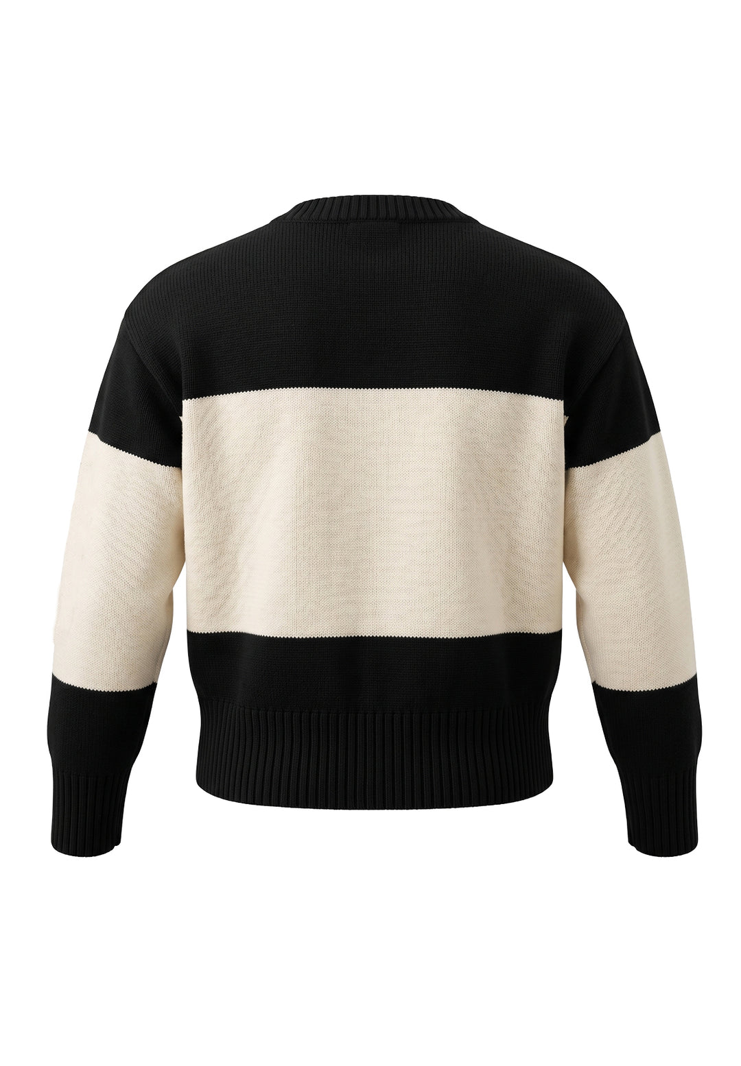 Pullover schwarz-weiß für Kleinkind