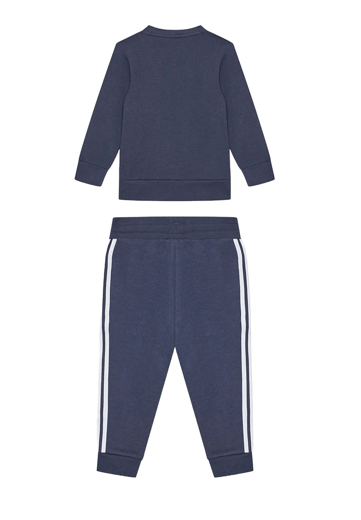 Ensemble sweat-shirt bleu pour nouveau-né