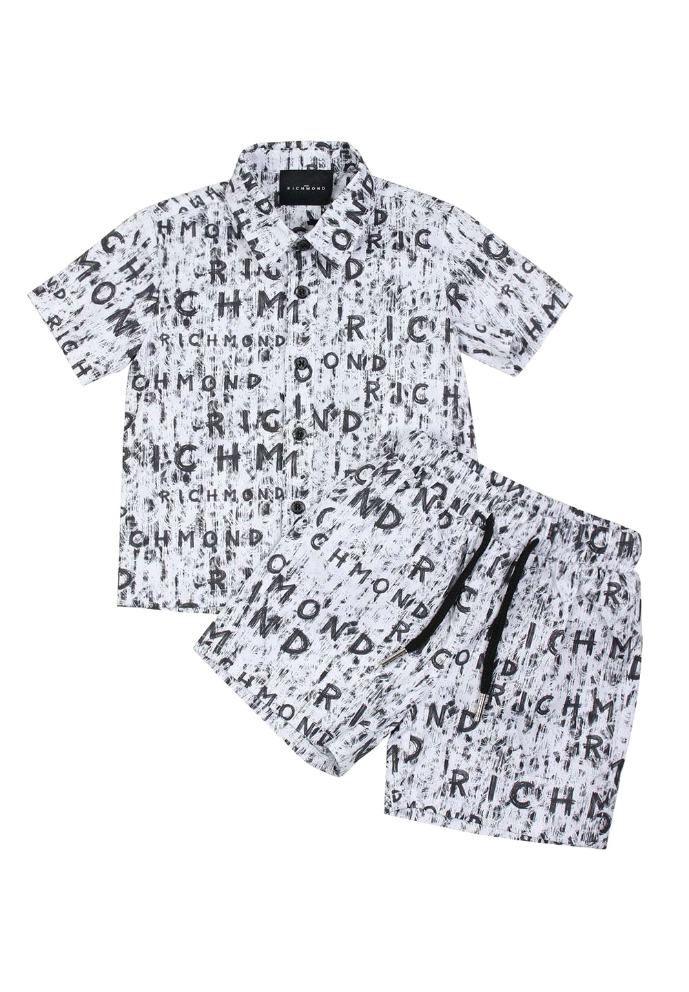 Conjunto blanco para niño