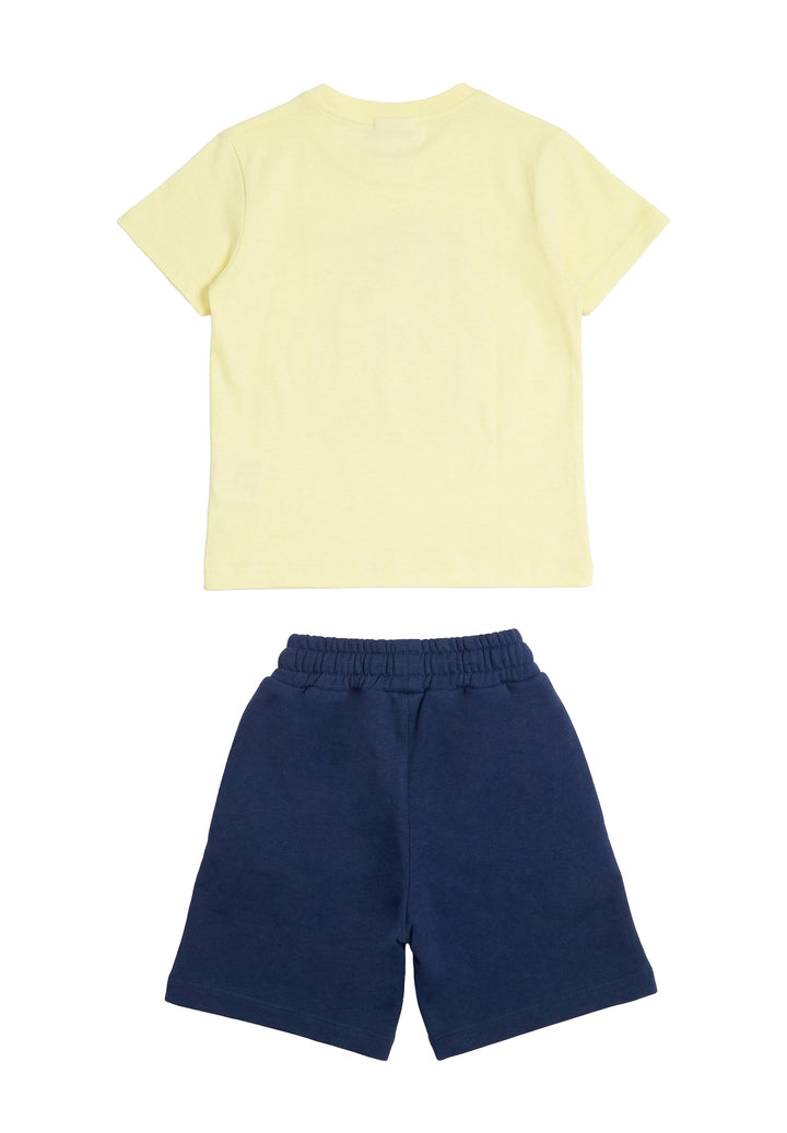 Conjunto lima-azul para niño