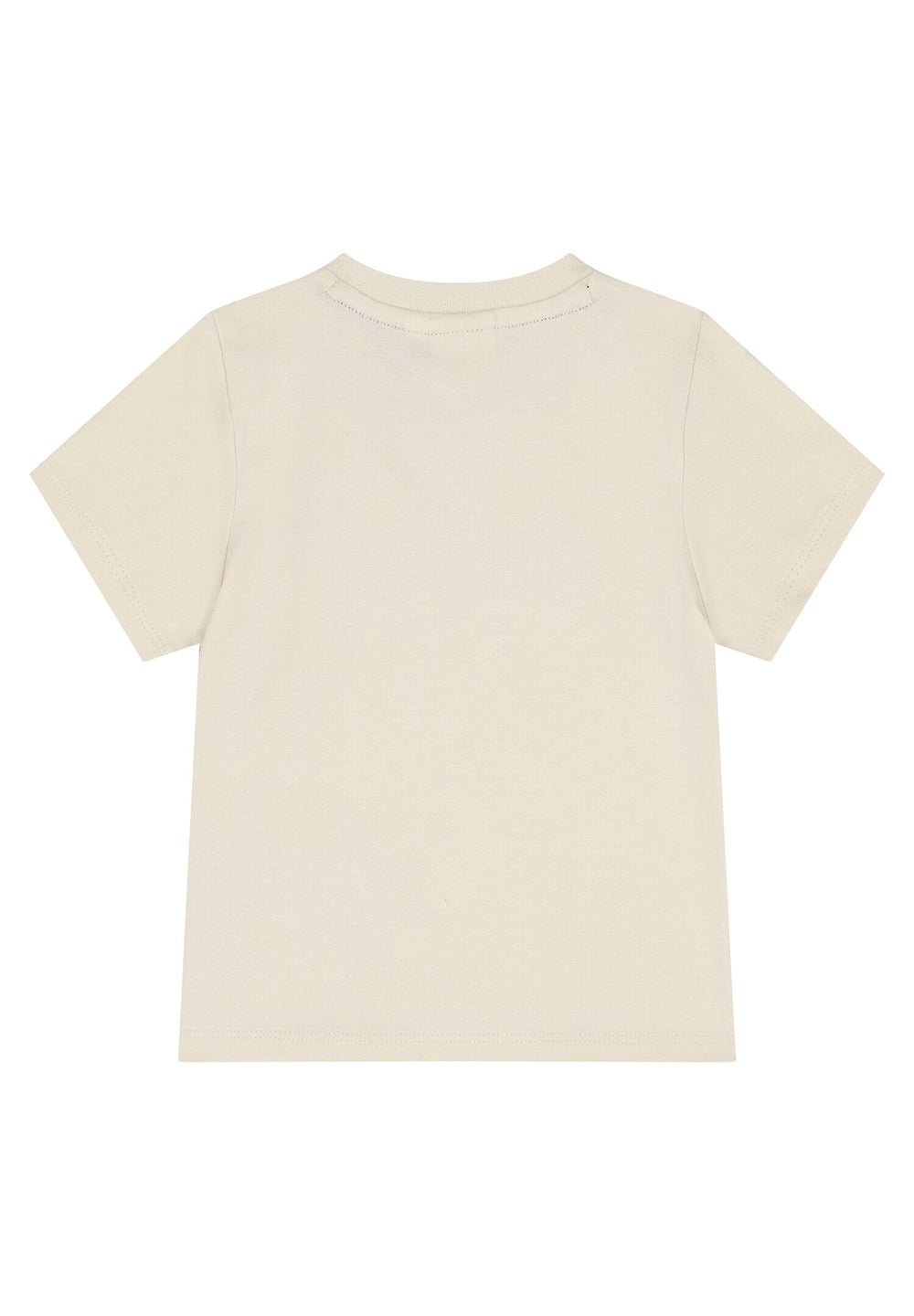 Sand-colored baby t-shirt