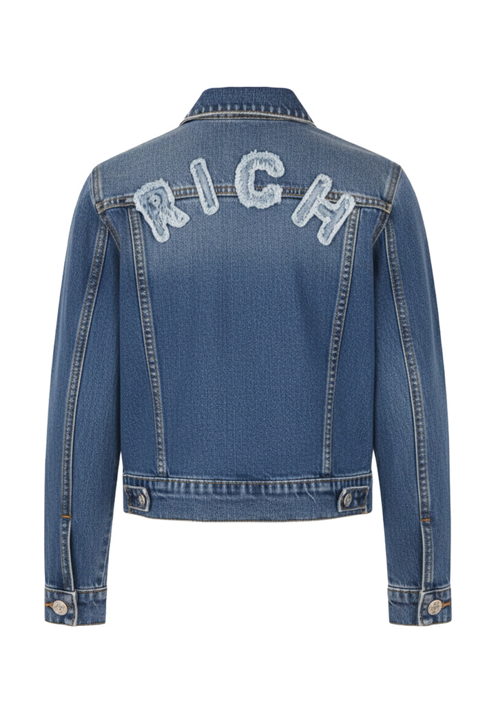 Blue denim jacket for boy