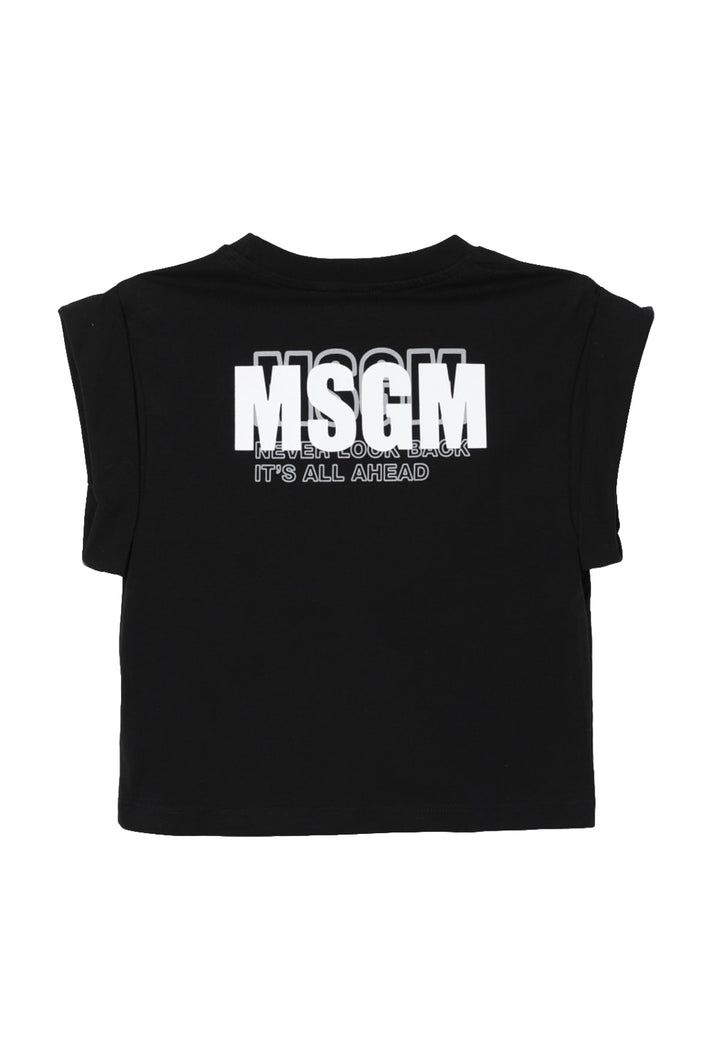 Black t-shirt for girls