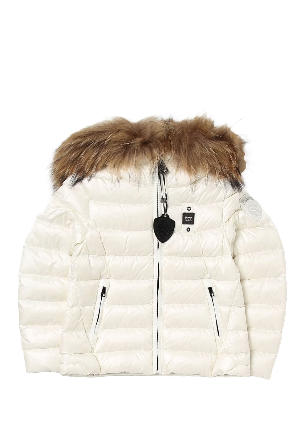 Veste blanche pour fille