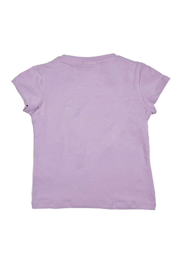 Lila T-Shirt für Mädchen
