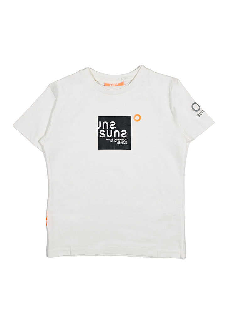 T-shirt bianca per bambino - Primamoda kids
