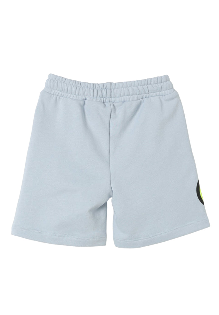 Light blue sweatshirt shorts for boys