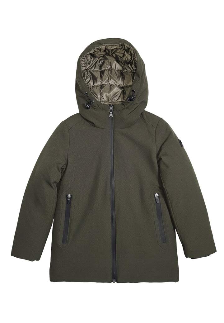 Chaqueta verde para niño
