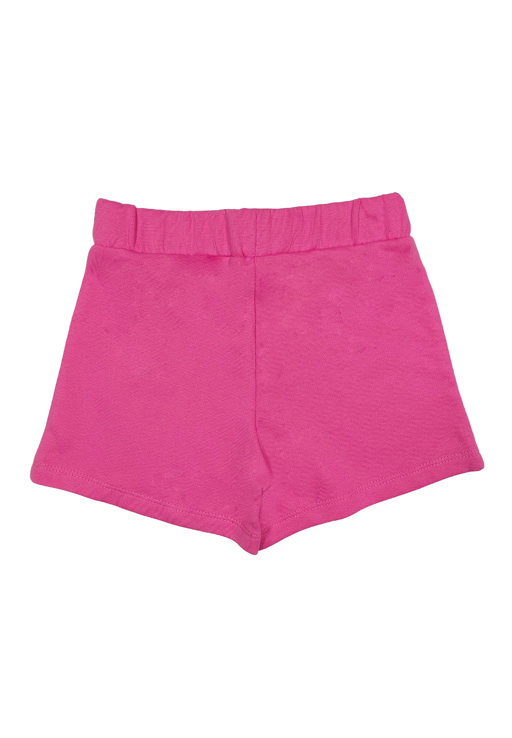 Sudadera corta fucsia para bebé niña