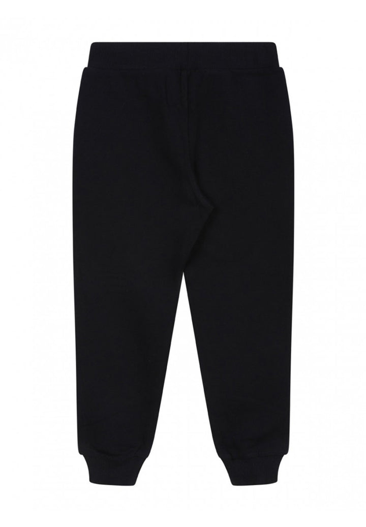 Black fleece sweatpants for boys