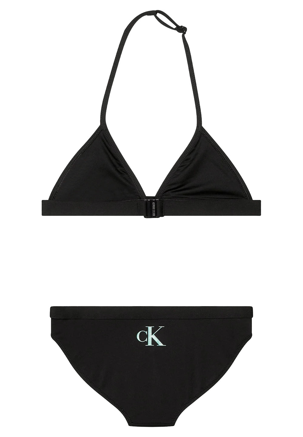 Schwarzes Bikinikostüm für Mädchen