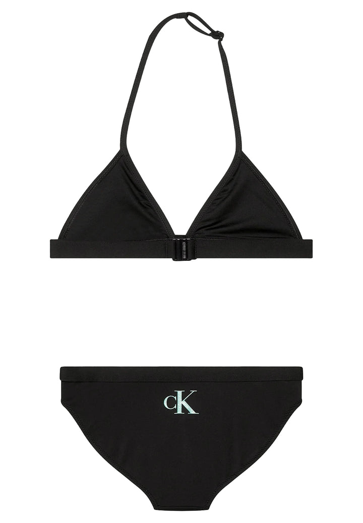 Schwarzes Bikinikostüm für Mädchen
