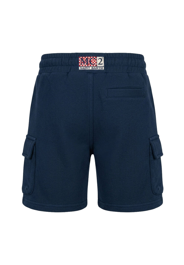 Sweat-shirt Bermuda bleu pour enfant