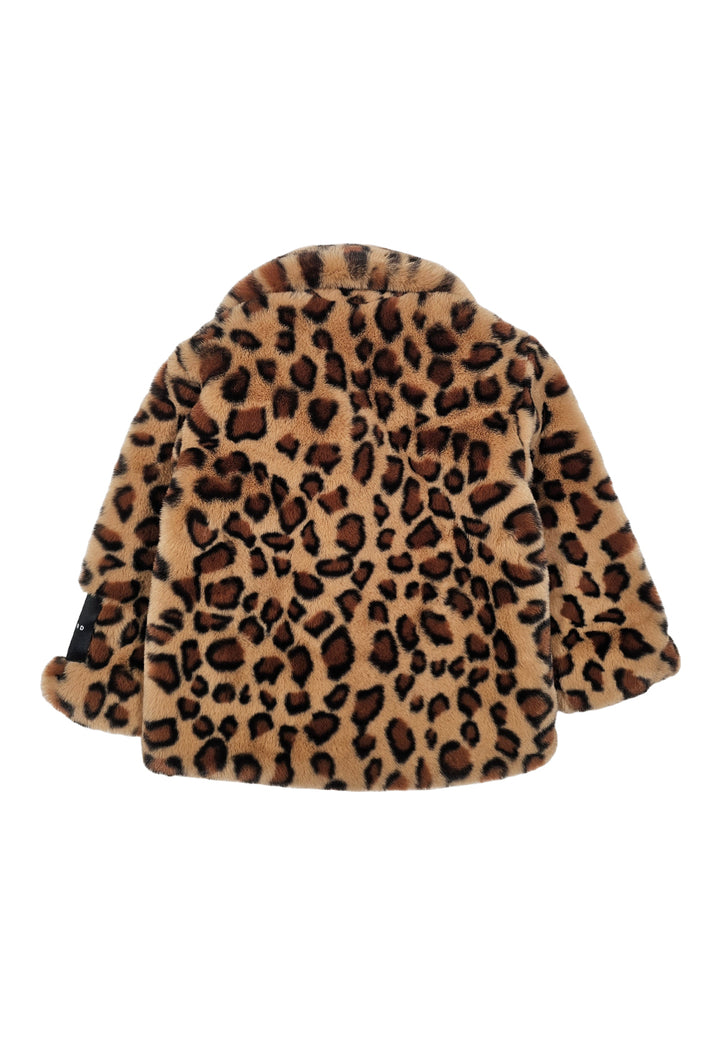 Veste léopard pour fille