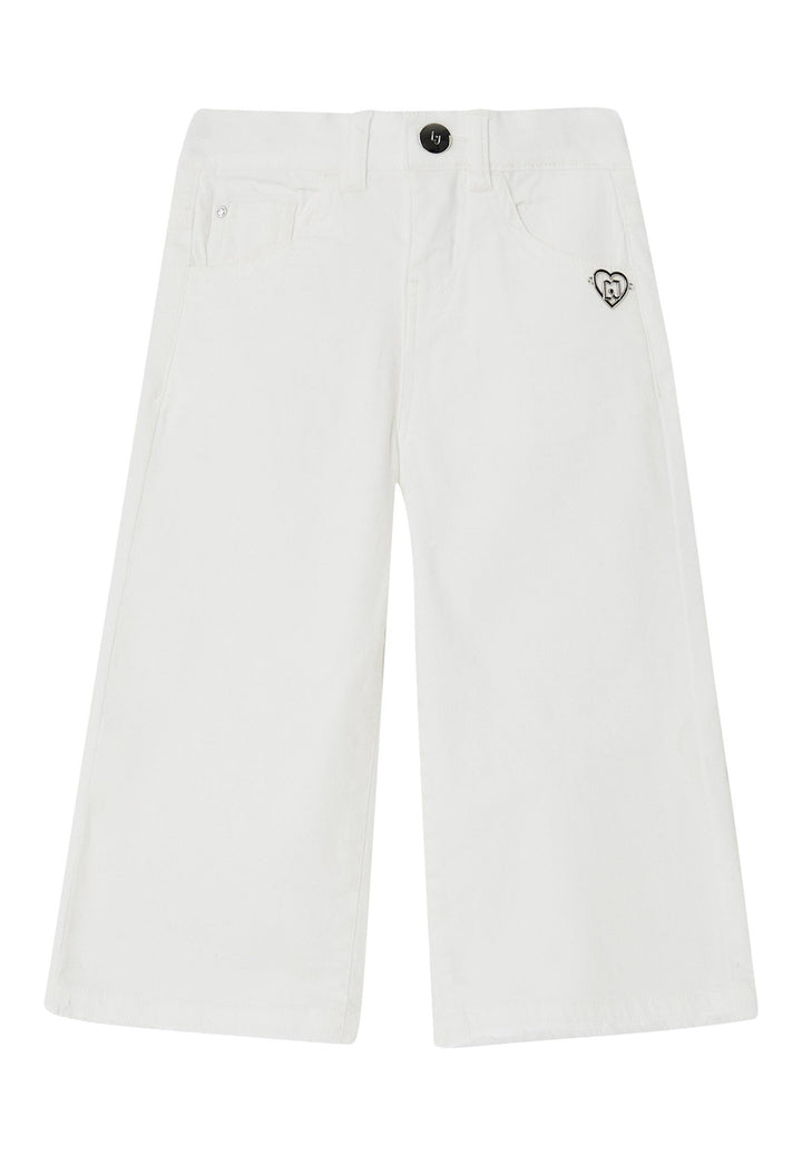 Baby girl white trousers