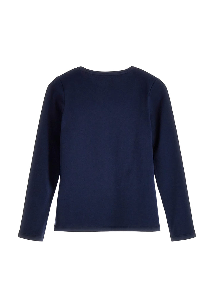 Blaues T-Shirt für Mädchen