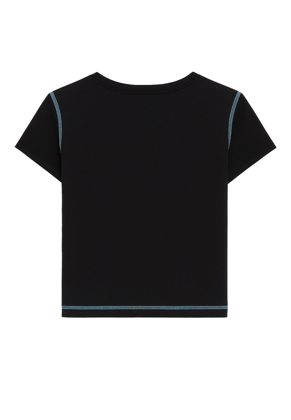 Schwarzes T-Shirt für Mädchen