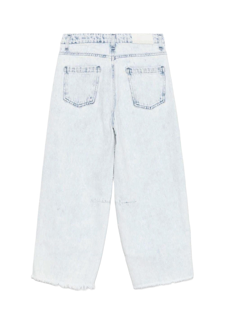 Jeans azul denim claro para niña