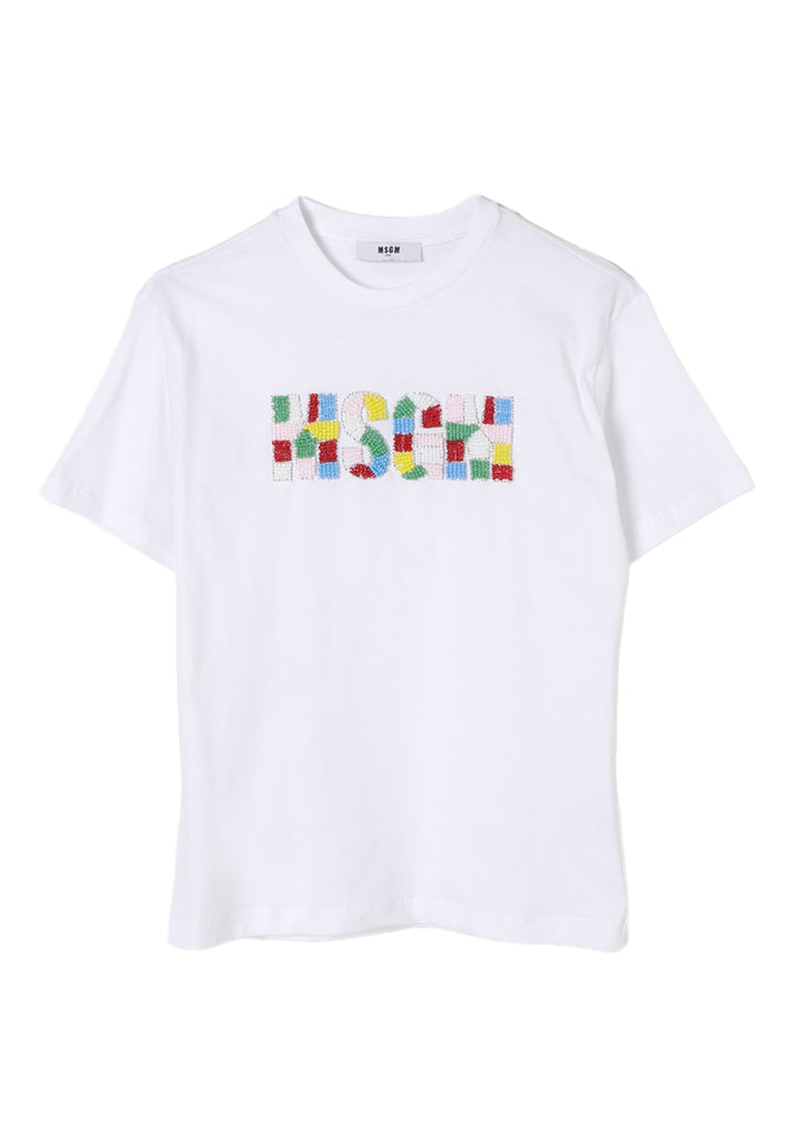 Weißes T-Shirt für Mädchen