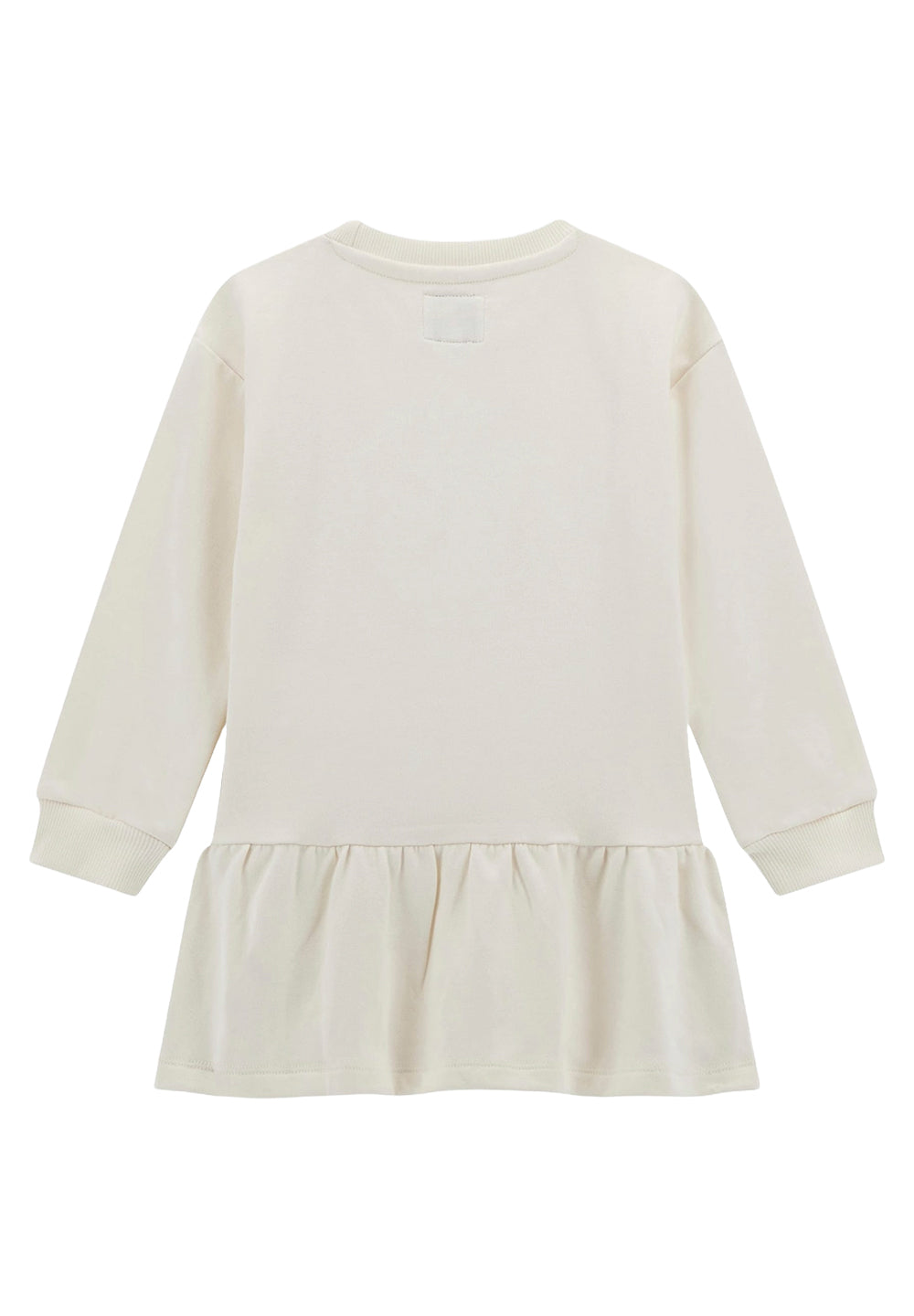 Cremefarbenes Kleid für Mädchen