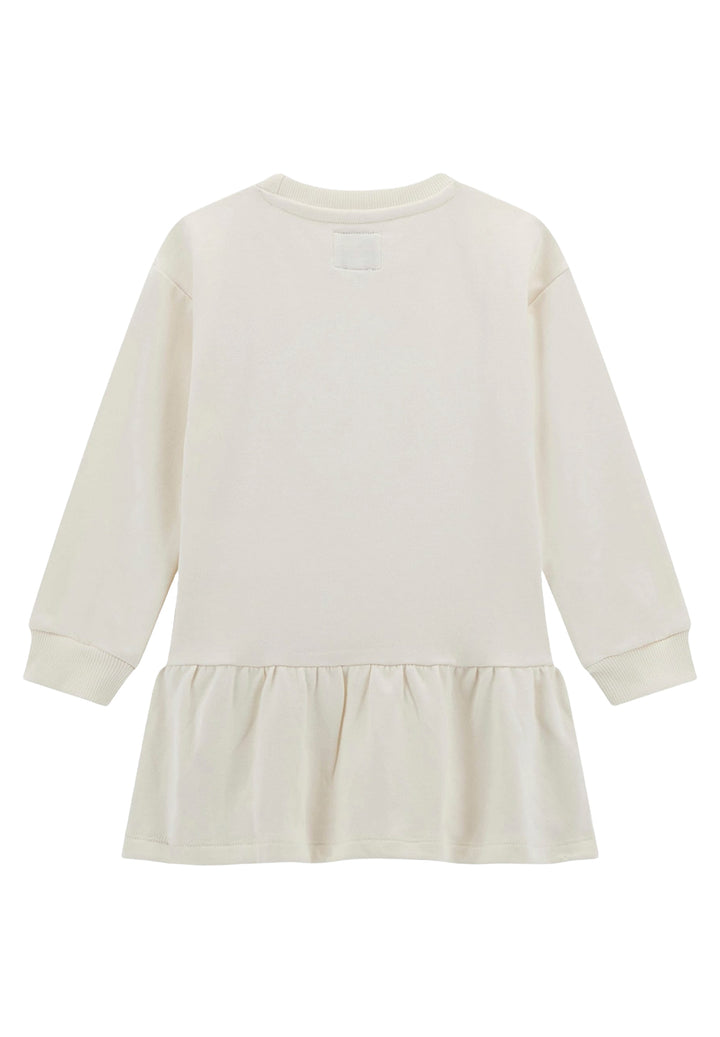 Cremefarbenes Kleid für Mädchen